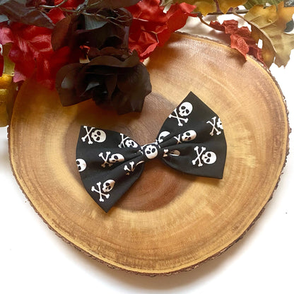 Skull Life Bowtie & Head Bow