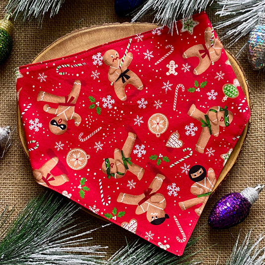 Karate Gingerbread Bandana