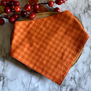 Fall Plaid Bandanad