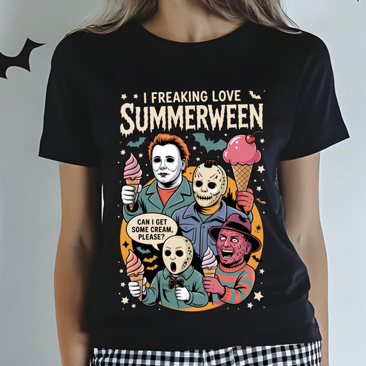 I Love Summerween Tank Top/ Tshirt