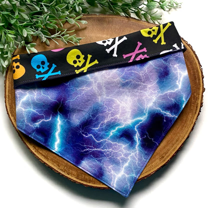 Neon Skulls Bandana