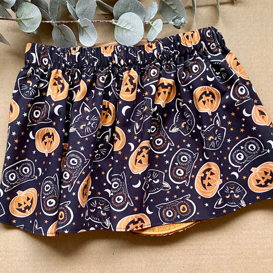 Spooky Pumpkins Dog Skirt