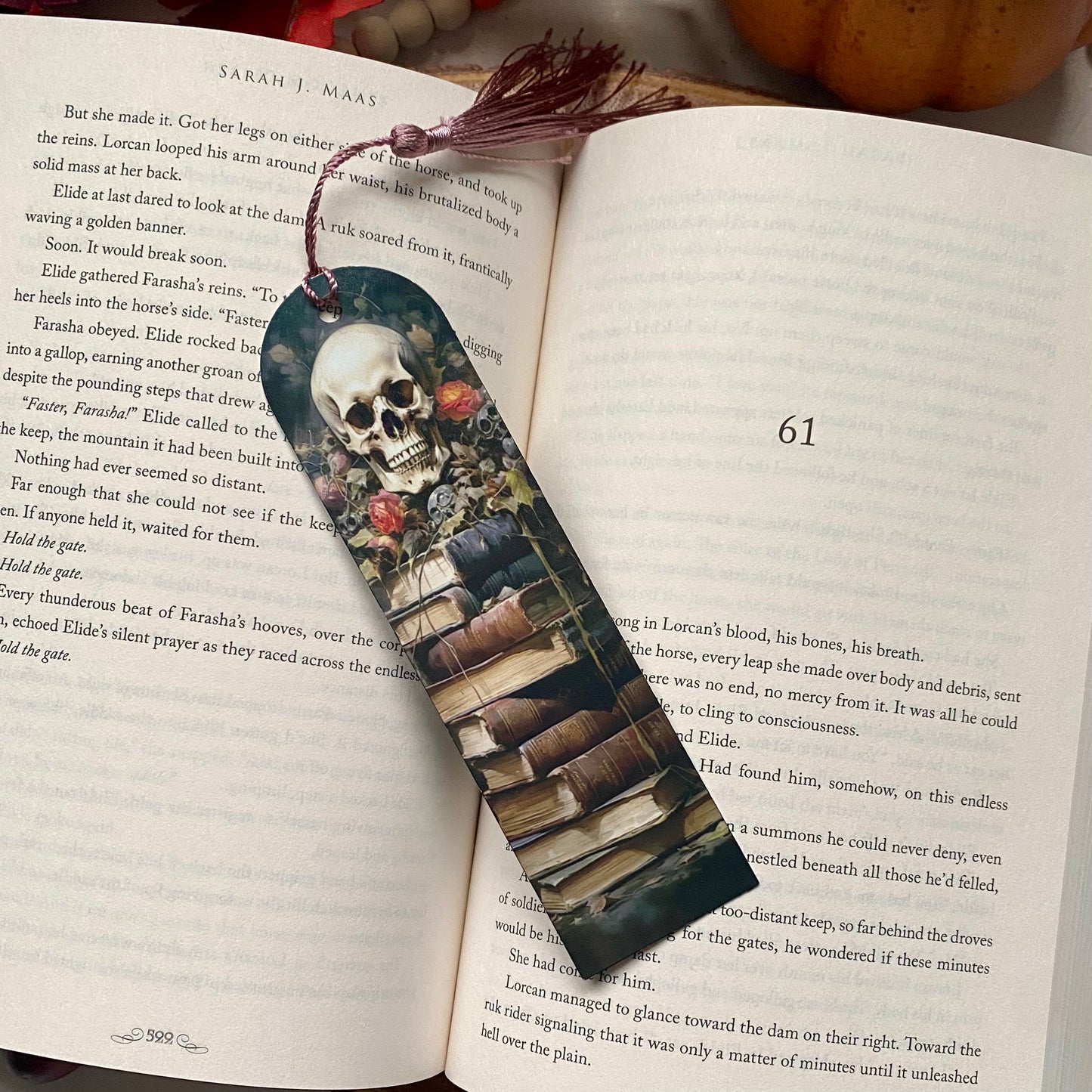 Dark Academia Bookmark