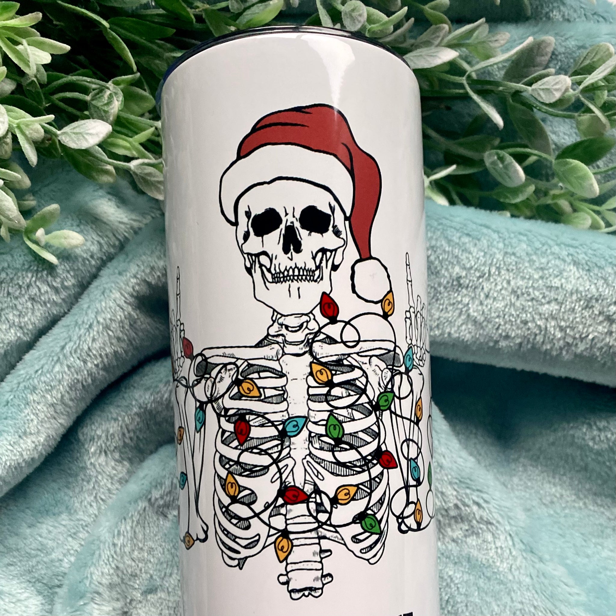 Christmas Skeleton Tumbler