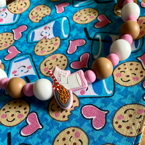 Cookies ‘n Milk Beaded Collar