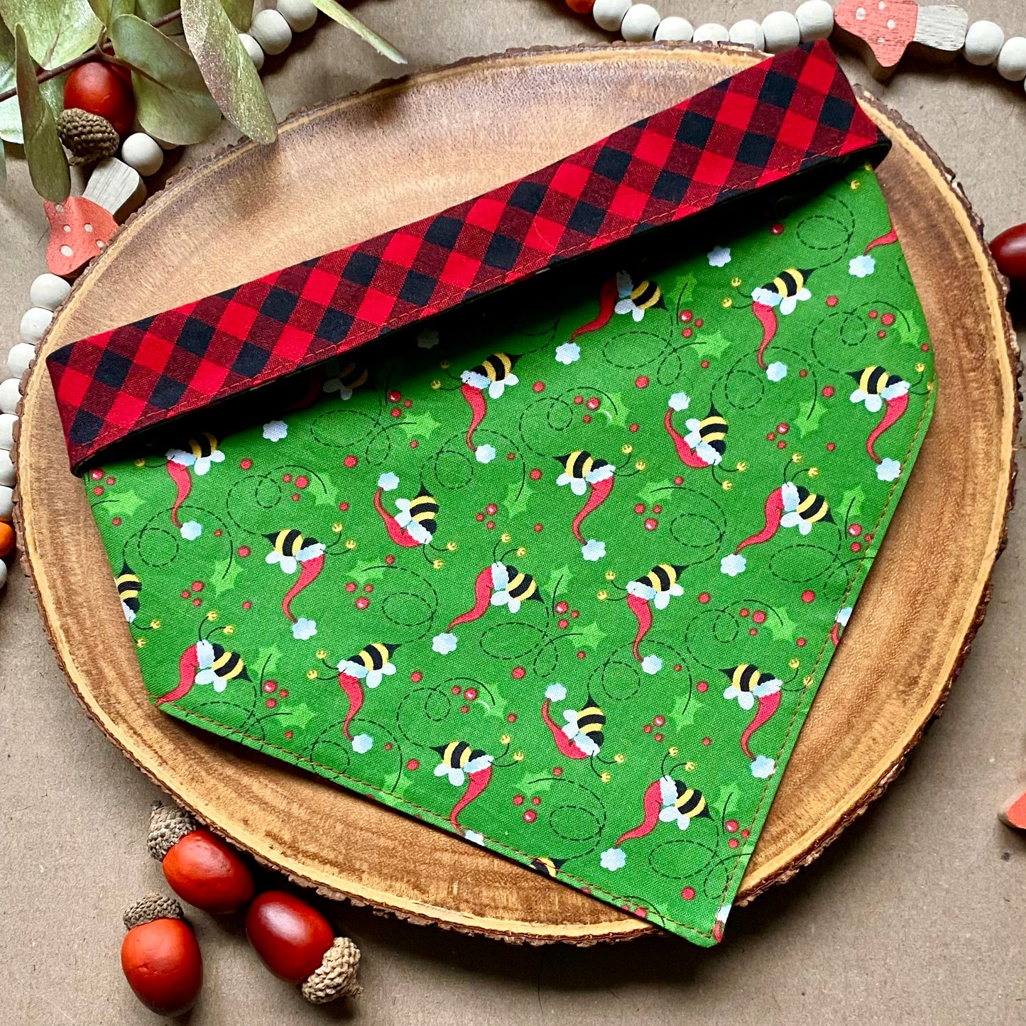 Santa Bee Bandana