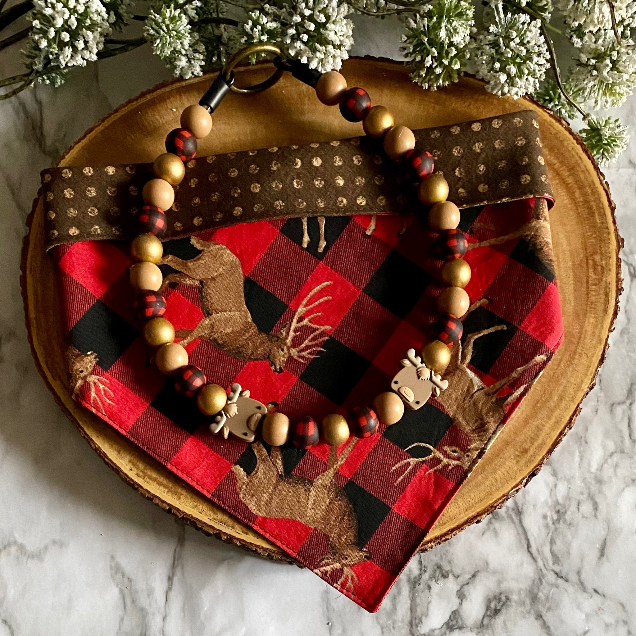 Buffalo Reindeer Bandana