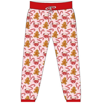 PRE SALE Gingerbread ‘n Milk Human Pajama Pants