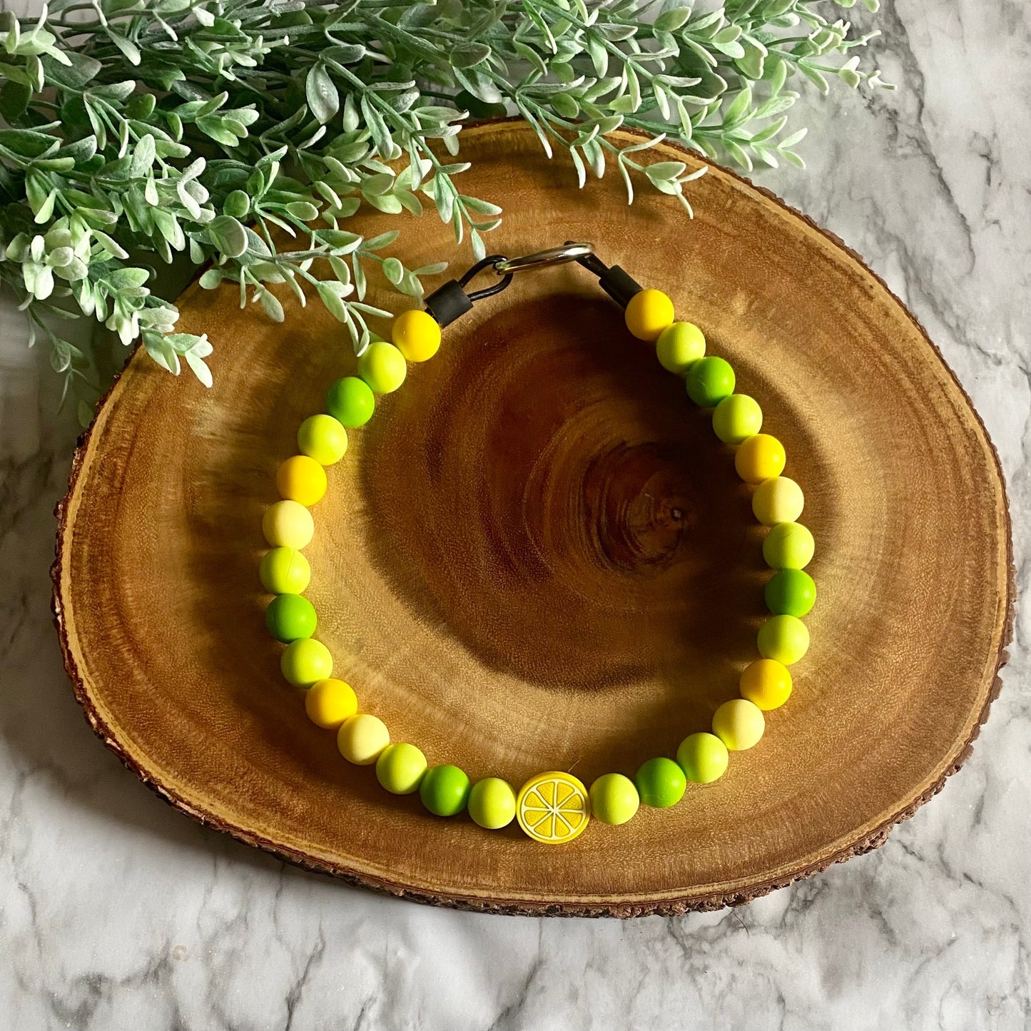 Lemonade Beaded Collar