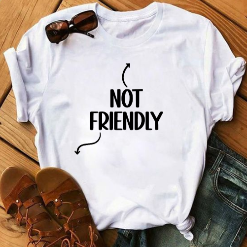 Not Friendly Tshirt