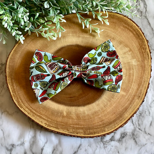 Taco Time Bowtie & Head Bow