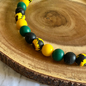 Sunflower Vibes Beaded Collar