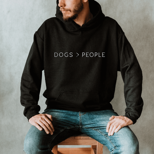 Dogs vs People Hoodie