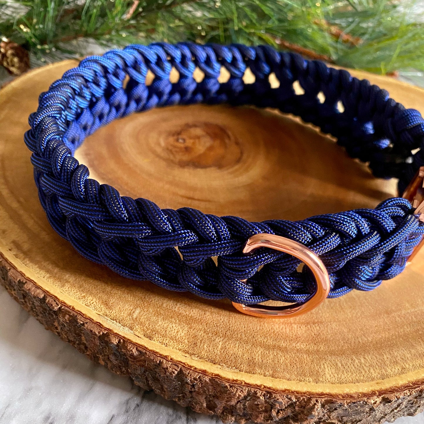 Paracord Collar The Blue