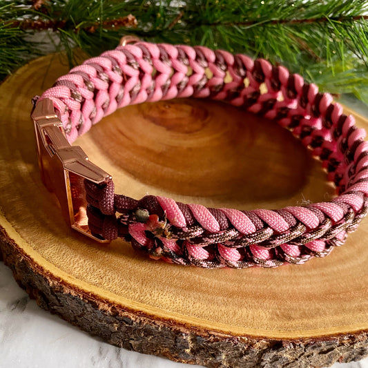 Paracord Collar The Chocolate Heart