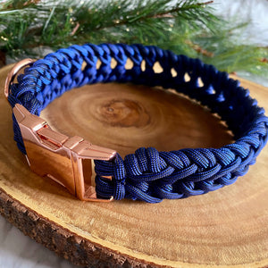 Paracord Collar The Blue